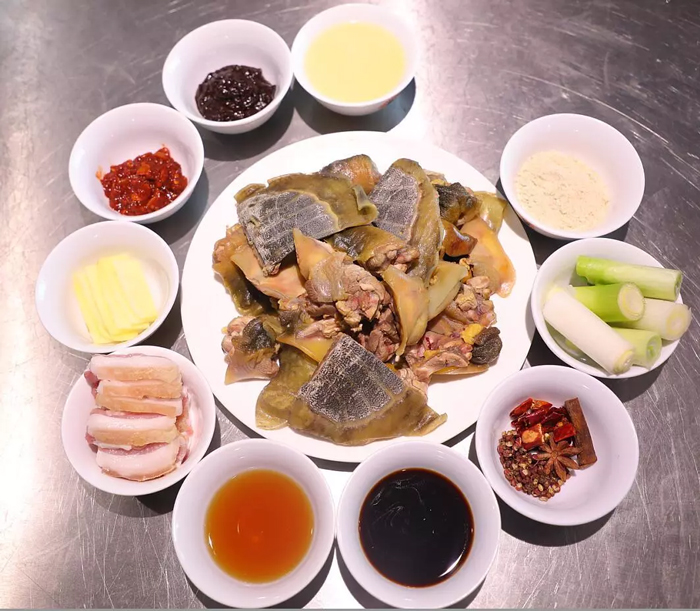 大廚四寶黃豆醬燜甲魚